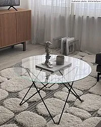 Hoogpolig vloerkleed - Fondi (grijs)