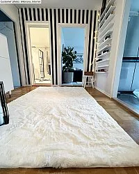 Hoogpolig vloerkleed - Cloud Super Soft (wit)