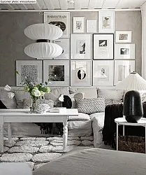 Hoogpolig vloerkleed - Fondi (grijs)