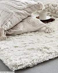 Wollen-vloerkleed - Aliste Wool Shaggy (snow white)