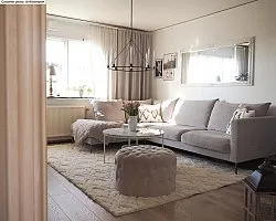 Hoogpolig vloerkleed - Everett (offwhite)