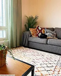 Hoogpolig vloerkleed - Marini (multi)