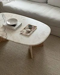 Wollen-vloerkleed - Coastal (creme)