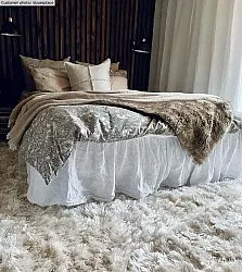 Hoogpolig vloerkleed - Janjira (offwhite)