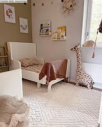 Hoogpolig vloerkleed - Stettin (offwhite)