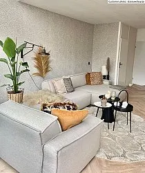 Ronde vloerkleden - Fondi (beige)