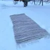 Was je tapijt in de sneeuw
