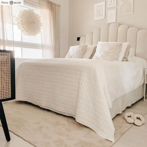 Vloerkleed onder bed