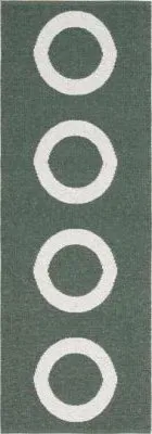 Plastic-kleden - Horredskleden Circus (donkergroen)