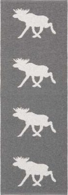 Plastic-kleden - Horredskleden Moose (grijs)