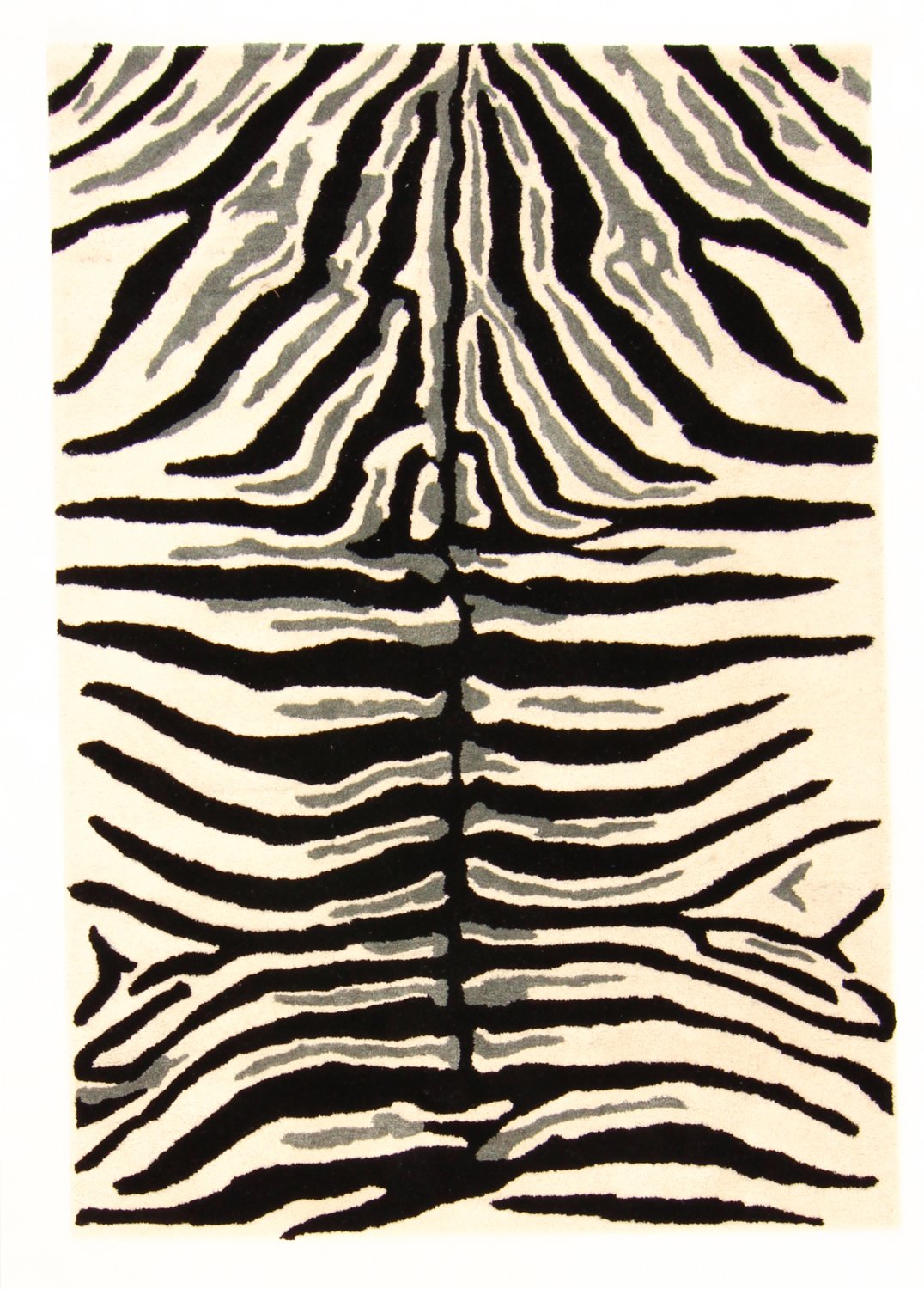 Wollen-vloerkleed - Zebra