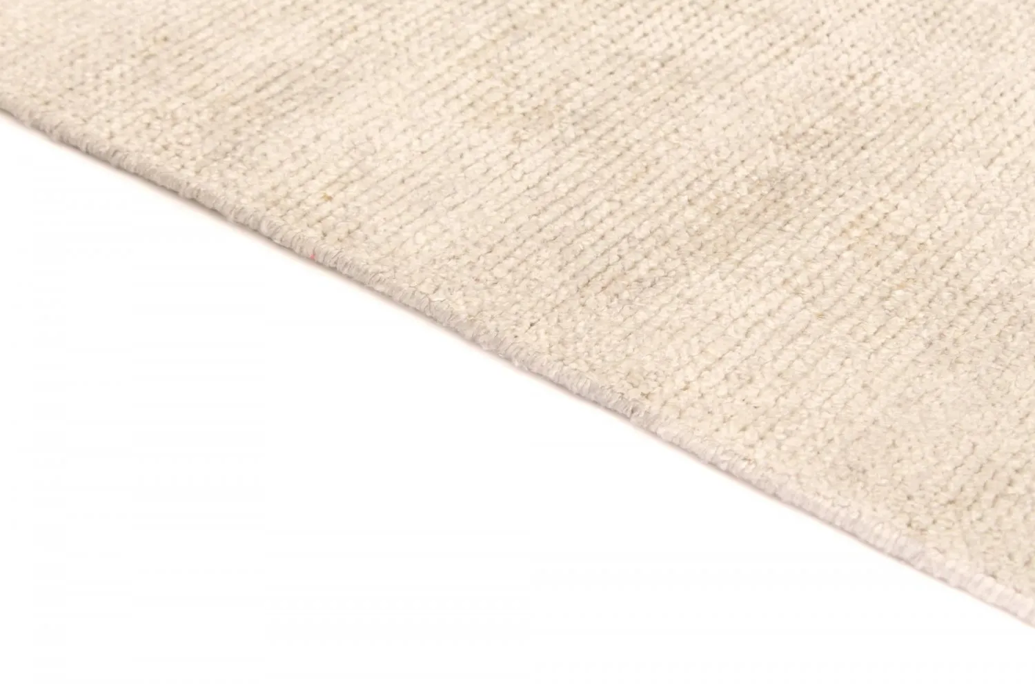 Bamboo silk-vloerkleed - Faliraki (lichtgrijs)