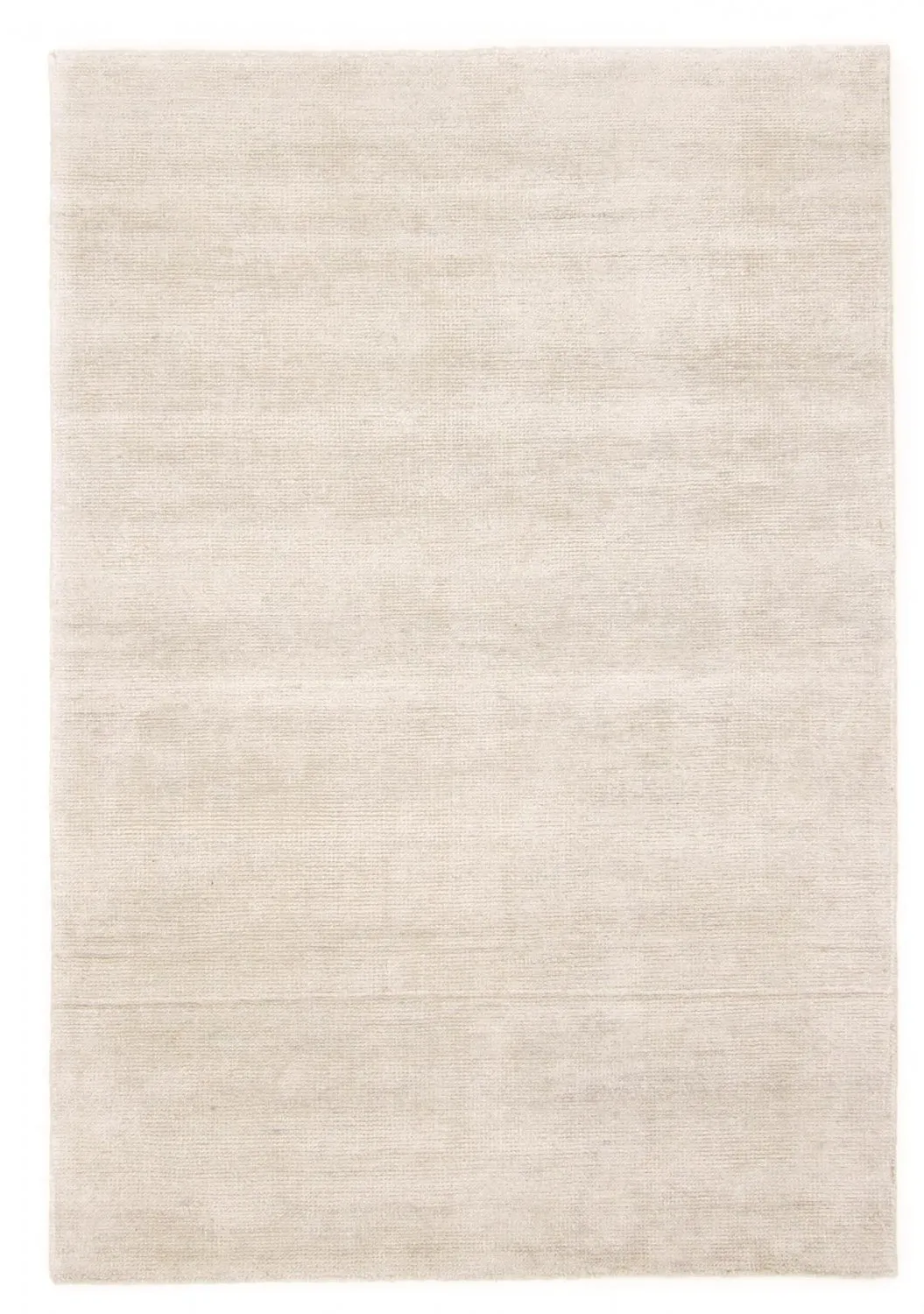 Bamboo silk-vloerkleed - Faliraki (lichtgrijs)