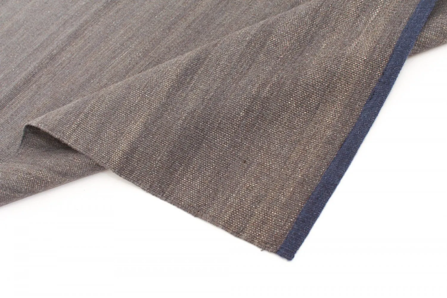 Wollen-vloerkleed - Kandia (donkergrijs)