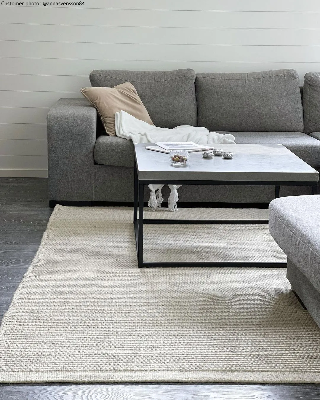 Wollen-vloerkleed - Coastal (creme)