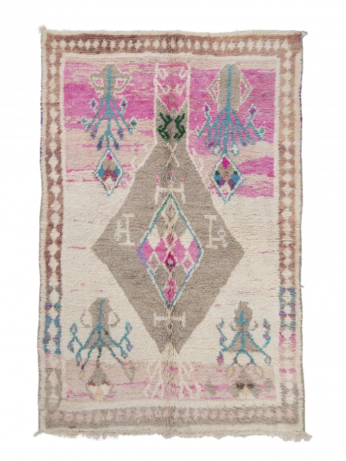 Kelim Marokkaanse Berber tapijt Azilal 260 x 170 cm