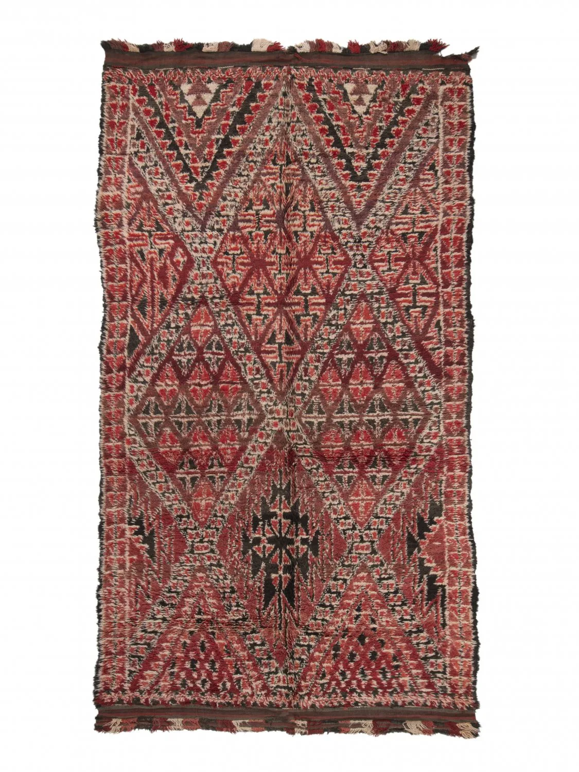 Kelim Marokkaanse Berber tapijt Azilal Special Edition 370 x 190 cm