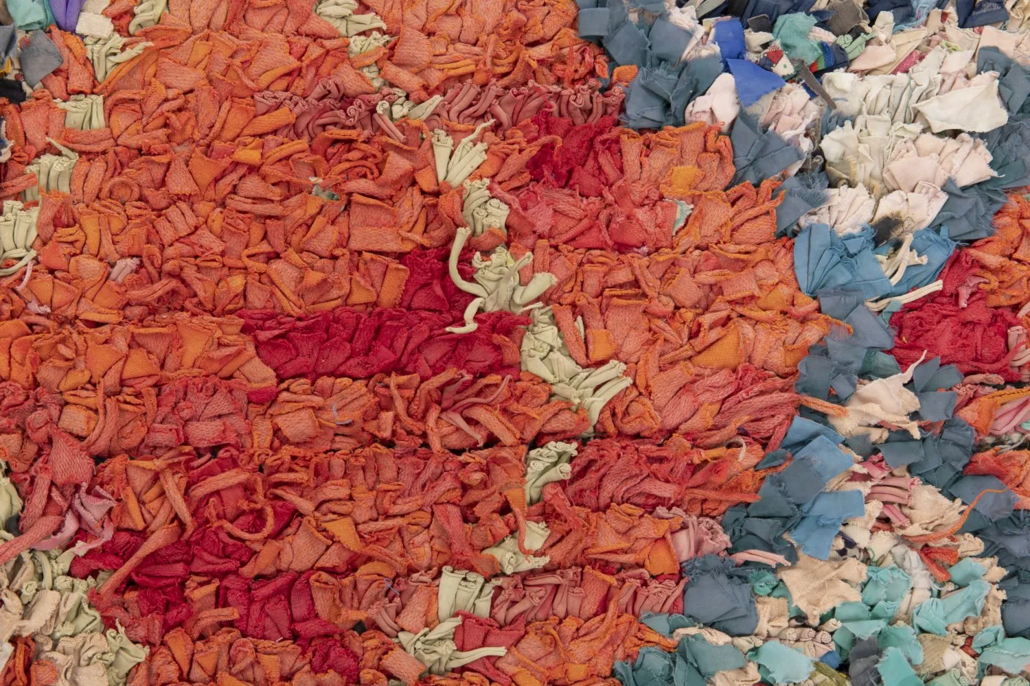 Marokkaanse Berber tapijt Boucherouite 195 x 115 cm