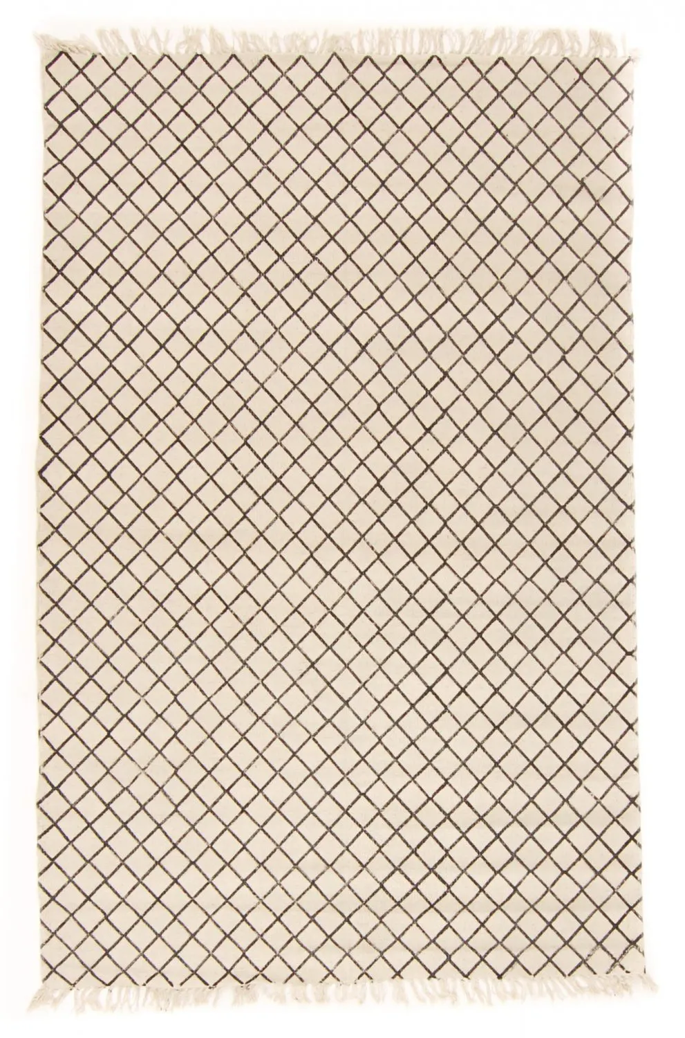 Voddenkleed - Agadir (zwart/wit)