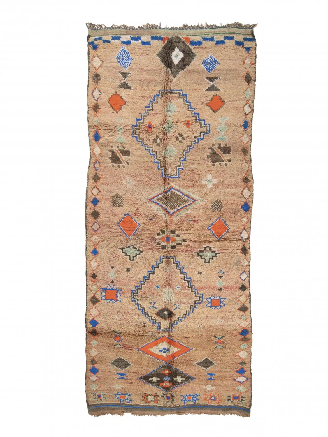 Kelim Marokkaanse Berber tapijt Azilal Special Edition 360 x 150 cm