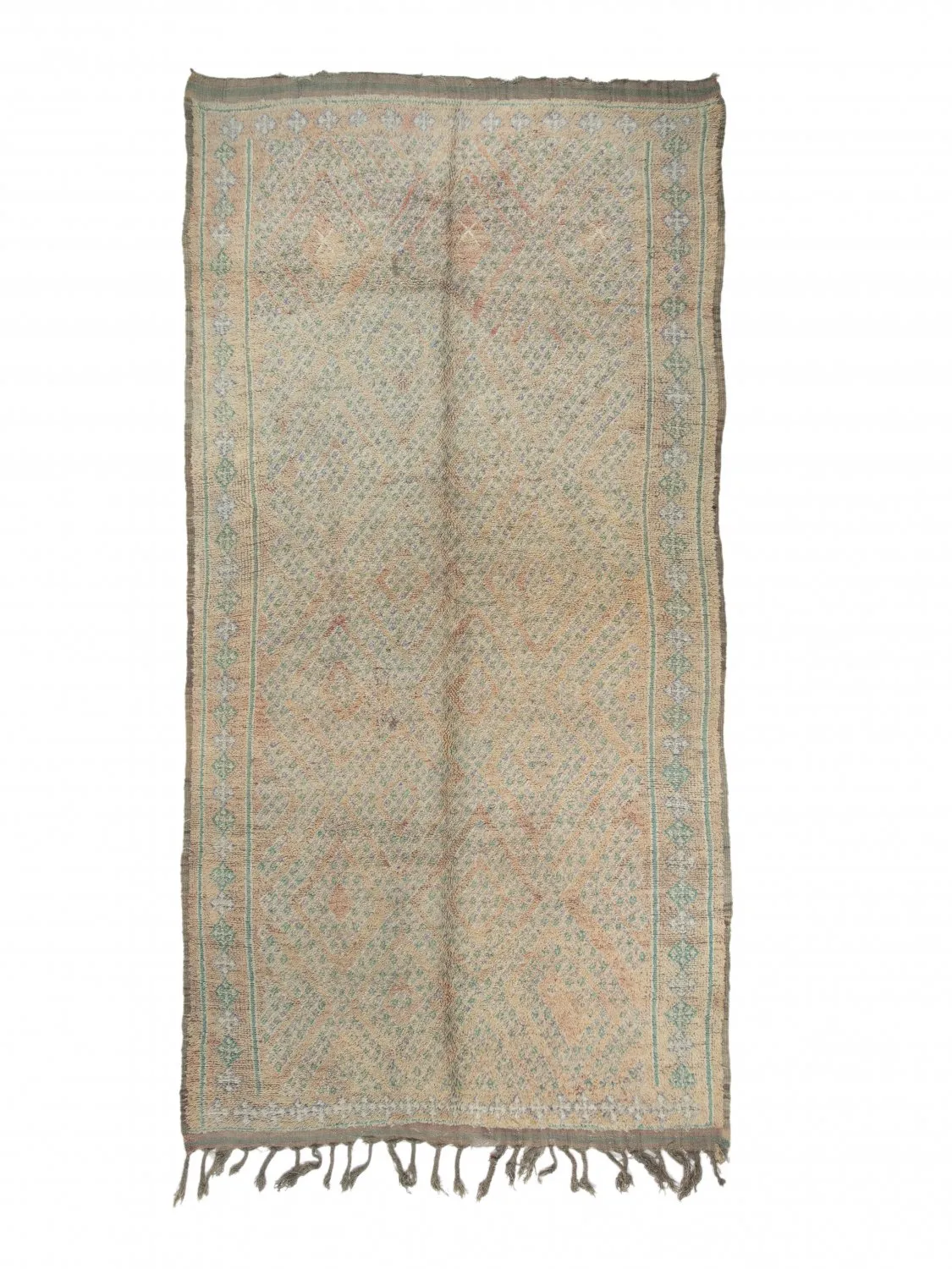 Kelim Marokkaanse Berber tapijt Azilal Special Edition 380 x 190 cm