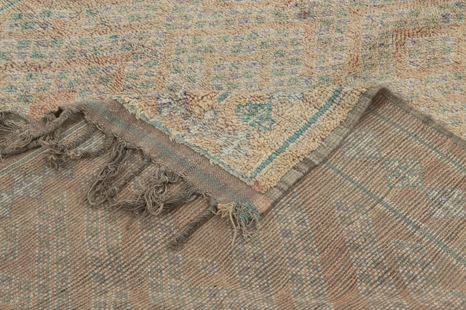 Kelim Marokkaanse Berber tapijt Azilal Special Edition 380 x 190 cm