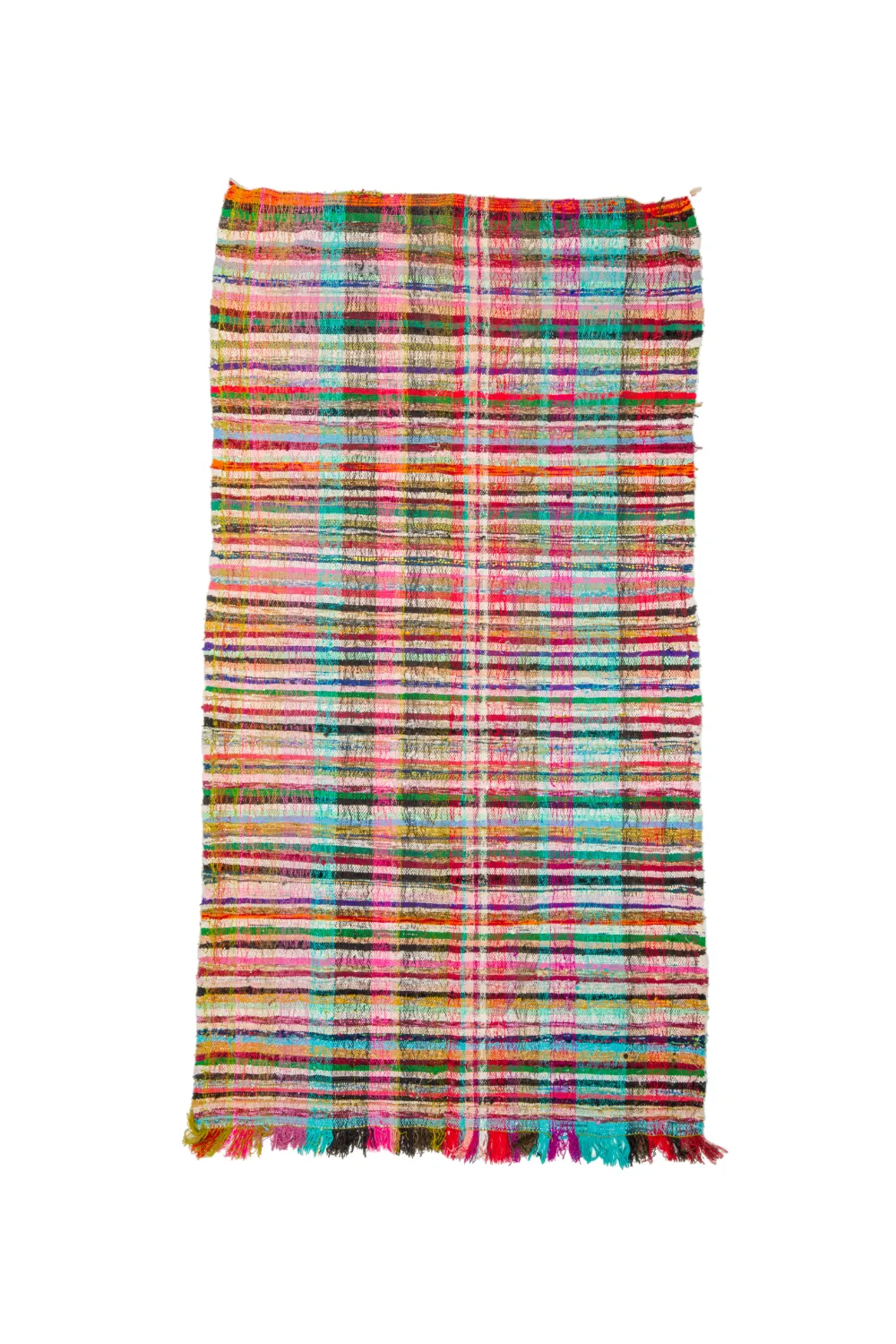 Marokkaanse Berber tapijt Boucherouite 160 x 300 cm