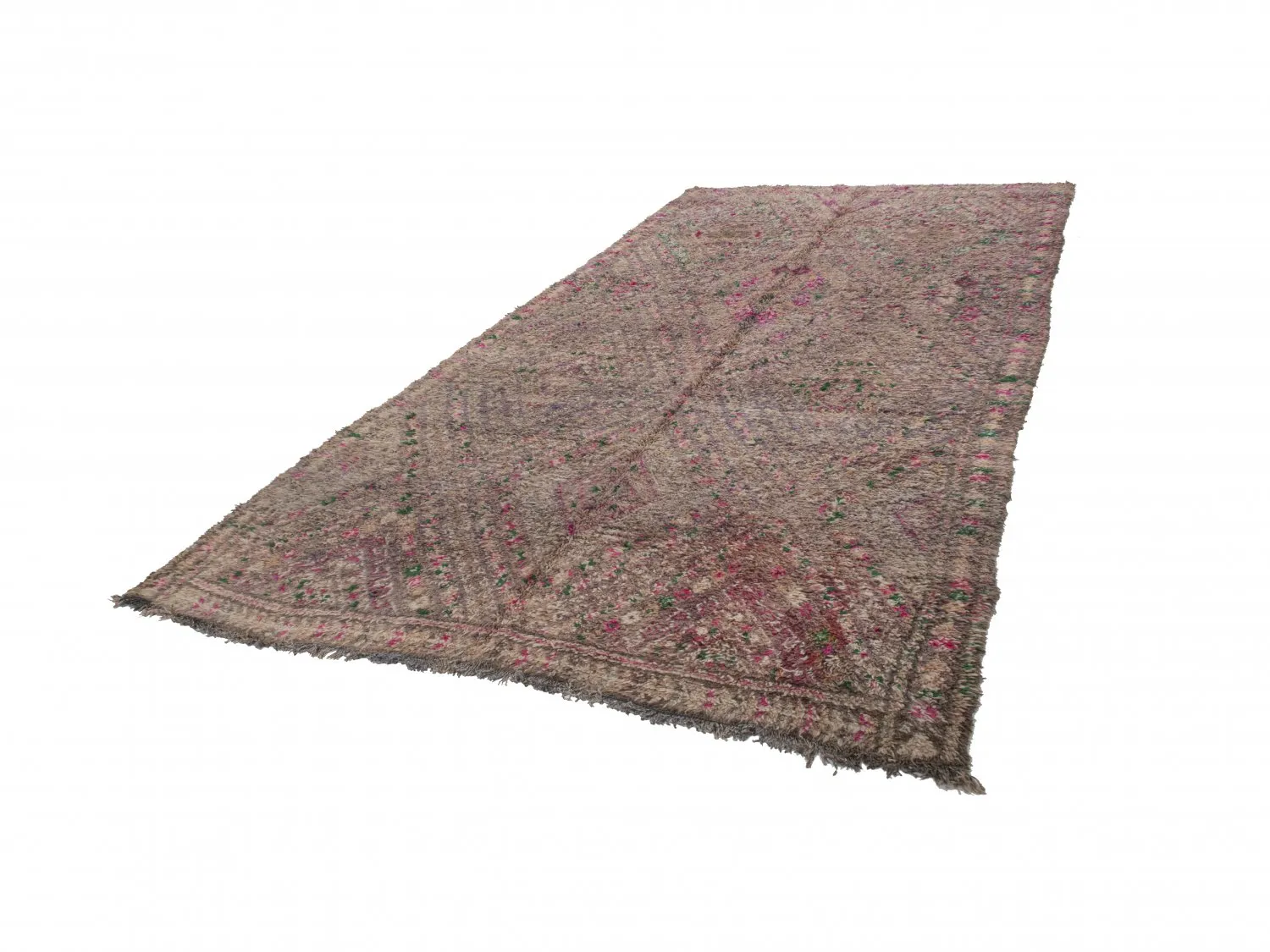 Kelim Marokkaanse Berber tapijt Azilal Special Edition 410 x 210 cm