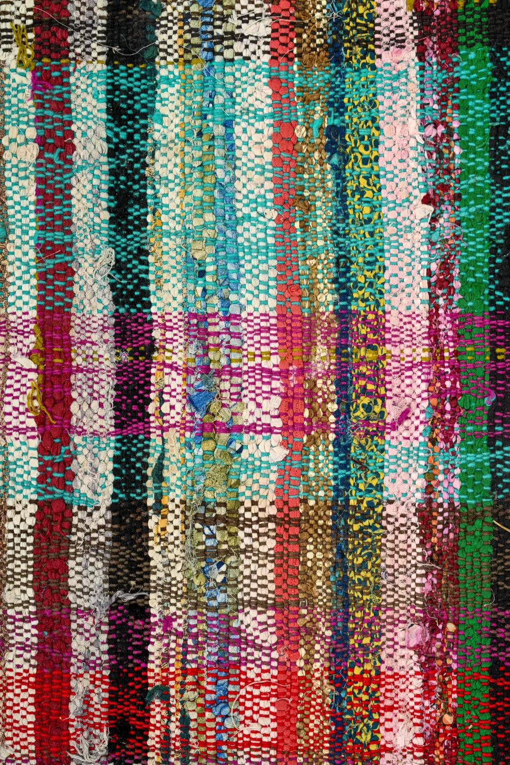 Marokkaanse Berber tapijt Boucherouite 160 x 300 cm