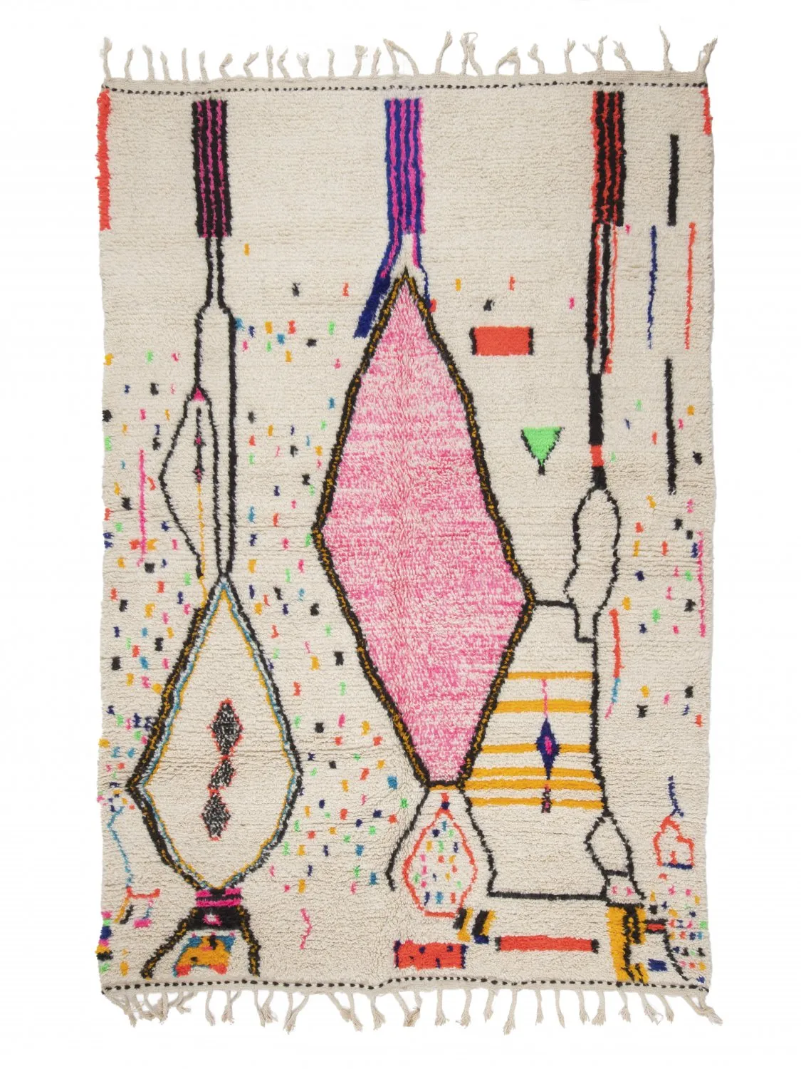 Kelim Marokkaanse Berber tapijt Azilal 310 x 200 cm