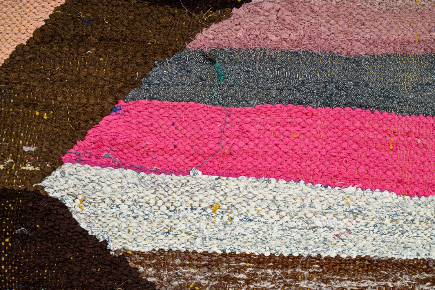 Marokkaanse Berber tapijt Boucherouite 155 x 260 cm