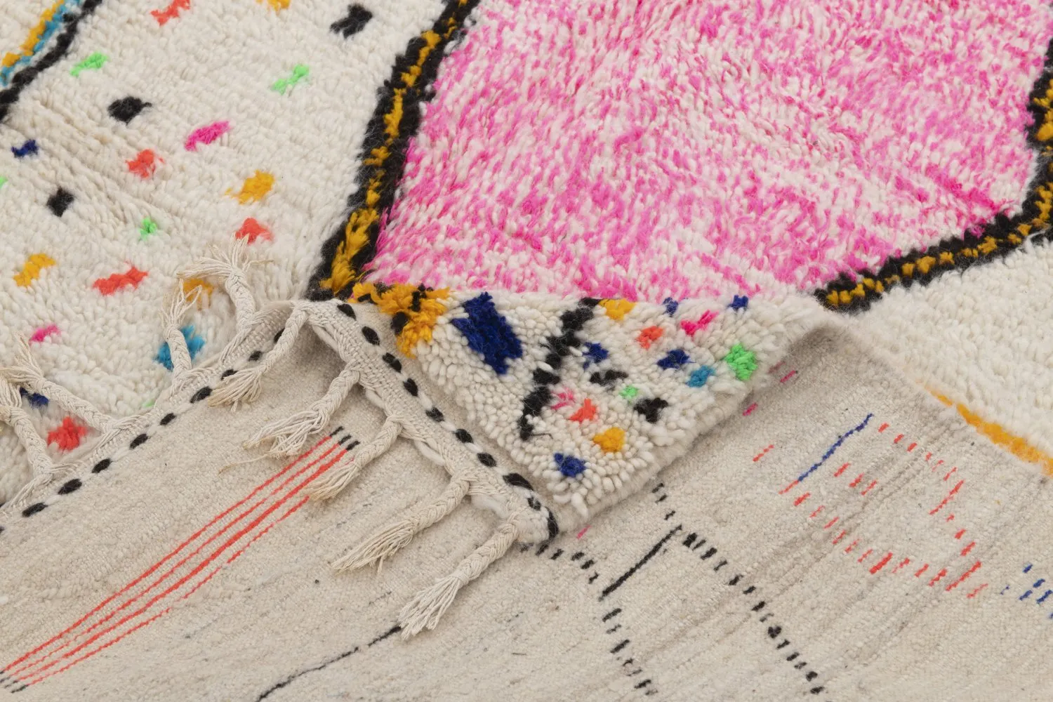 Kelim Marokkaanse Berber tapijt Azilal 310 x 200 cm