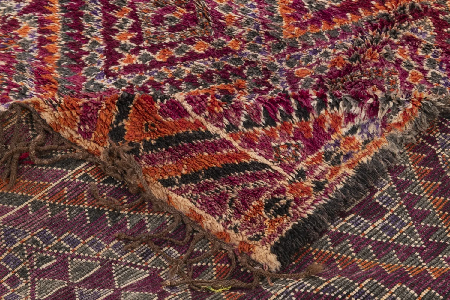 Kelim Marokkaanse Berber tapijt Azilal Special Edition 390 x 180 cm
