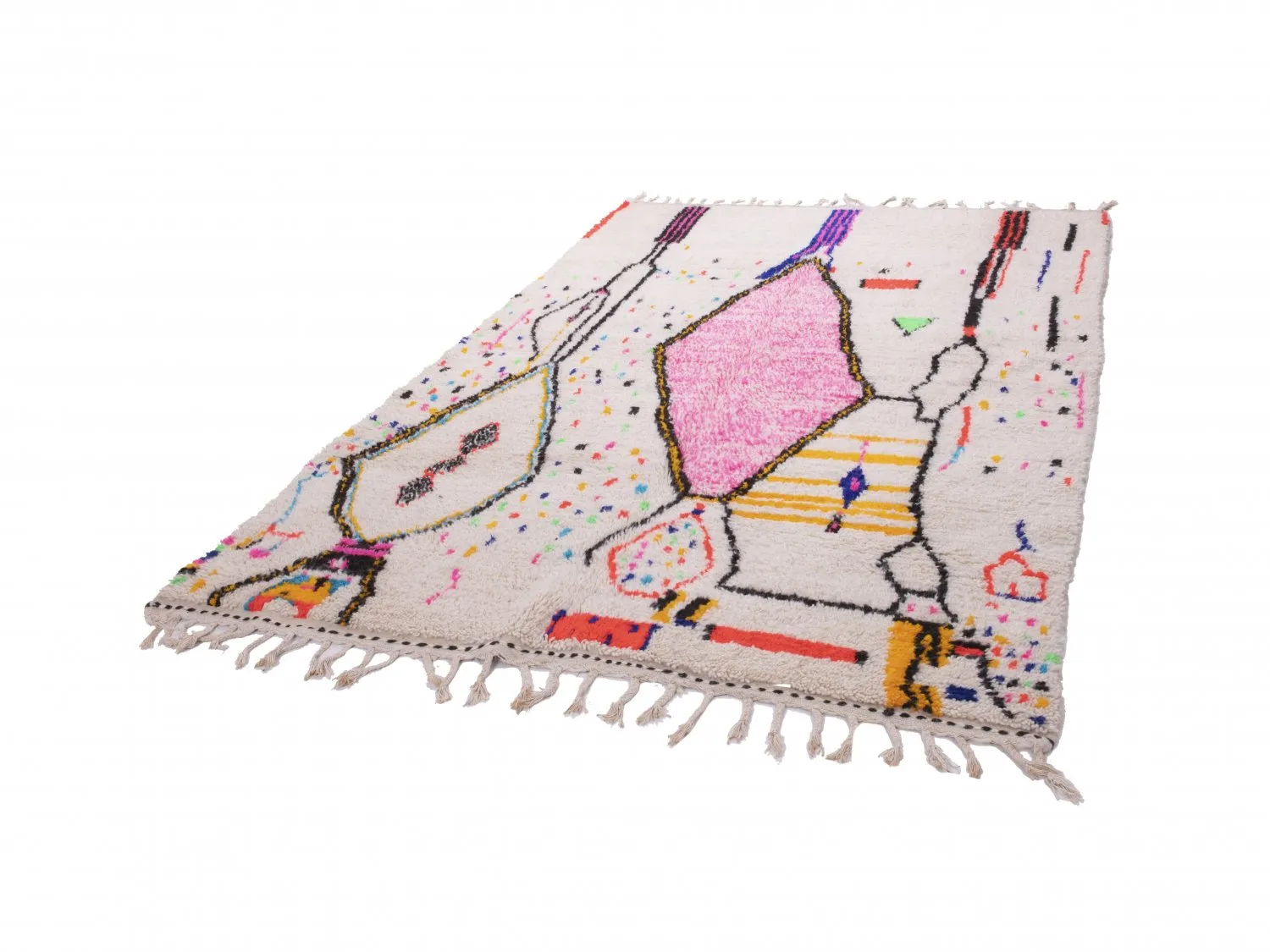 Kelim Marokkaanse Berber tapijt Azilal 310 x 200 cm