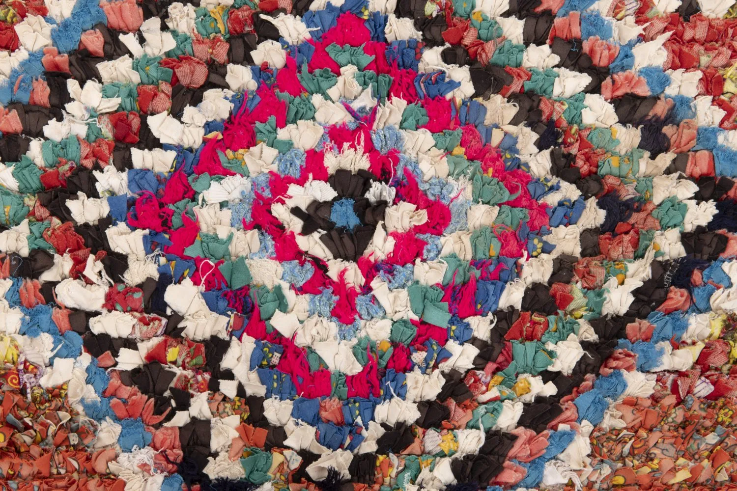 Marokkaanse Berber tapijt Boucherouite 205 x 100 cm