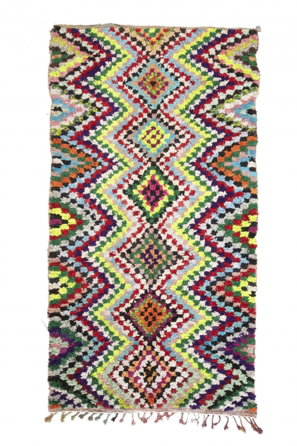 Marokkaanse Berber tapijt Boucherouite 315 x 170 cm