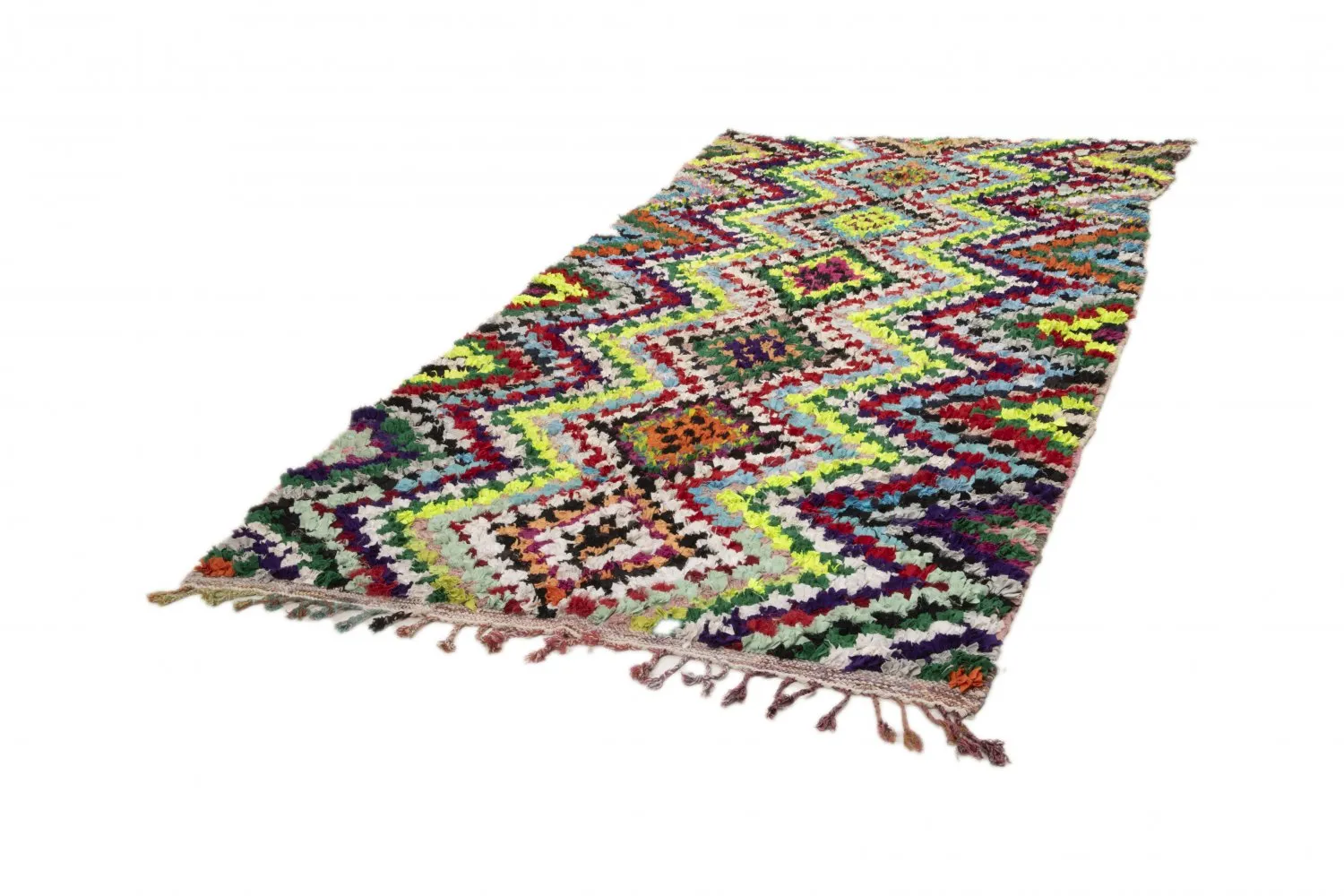 Marokkaanse Berber tapijt Boucherouite 315 x 170 cm