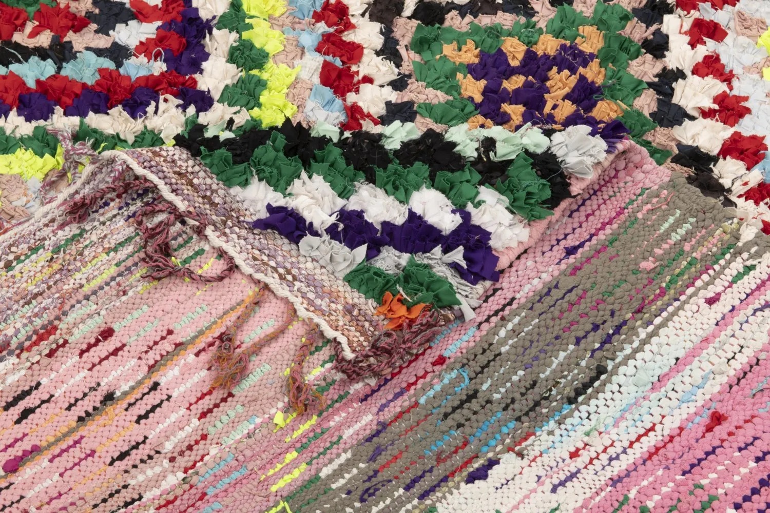 Marokkaanse Berber tapijt Boucherouite 315 x 170 cm