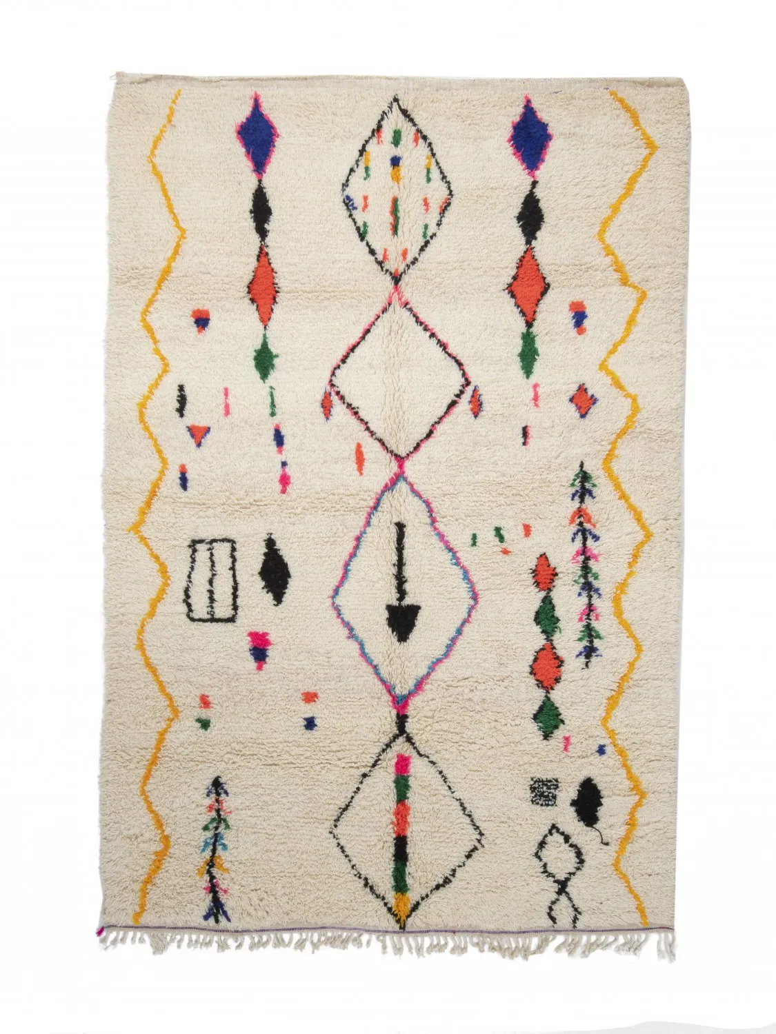 Kelim Marokkaanse Berber tapijt Azilal 290 x 200 cm