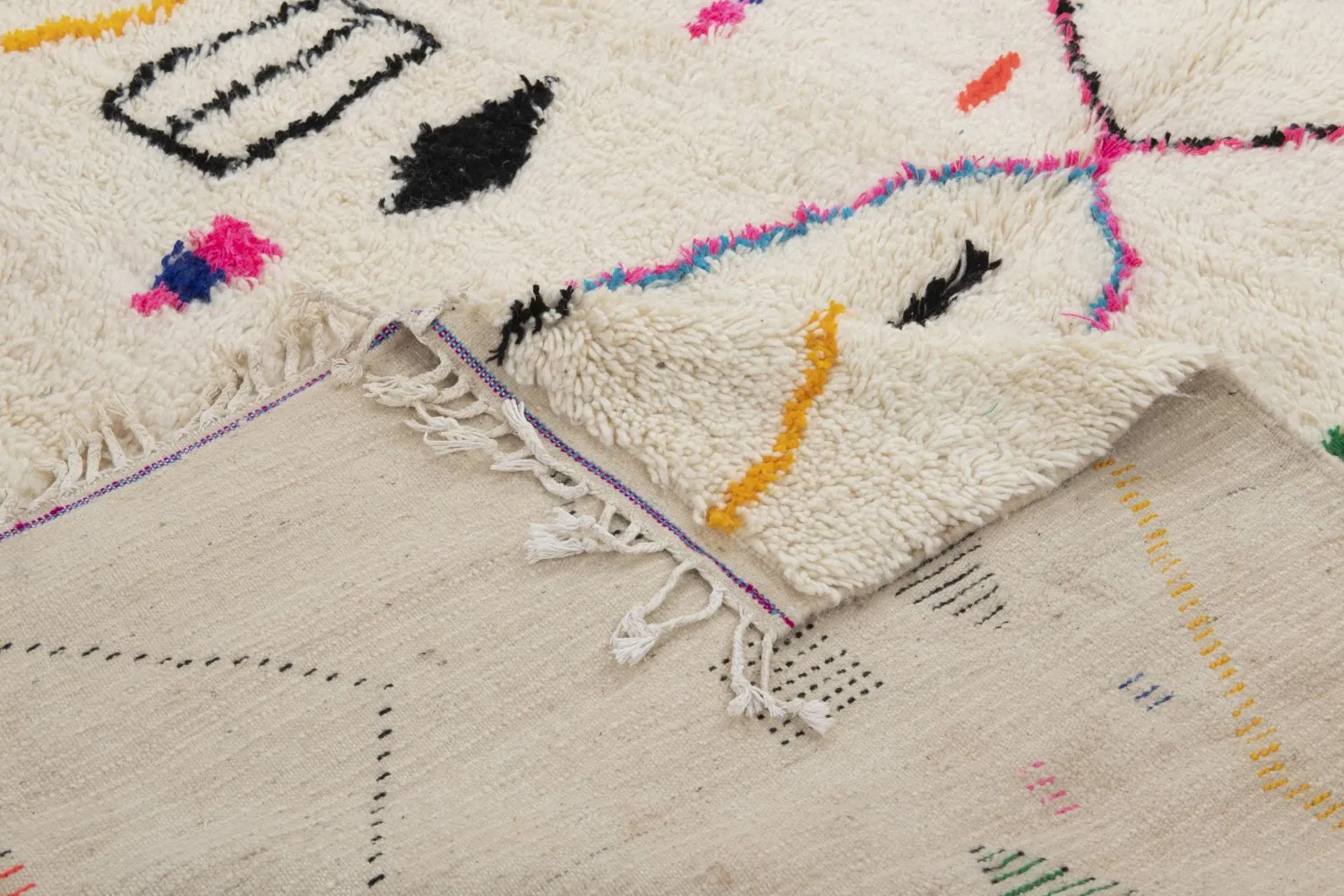 Kelim Marokkaanse Berber tapijt Azilal 290 x 200 cm