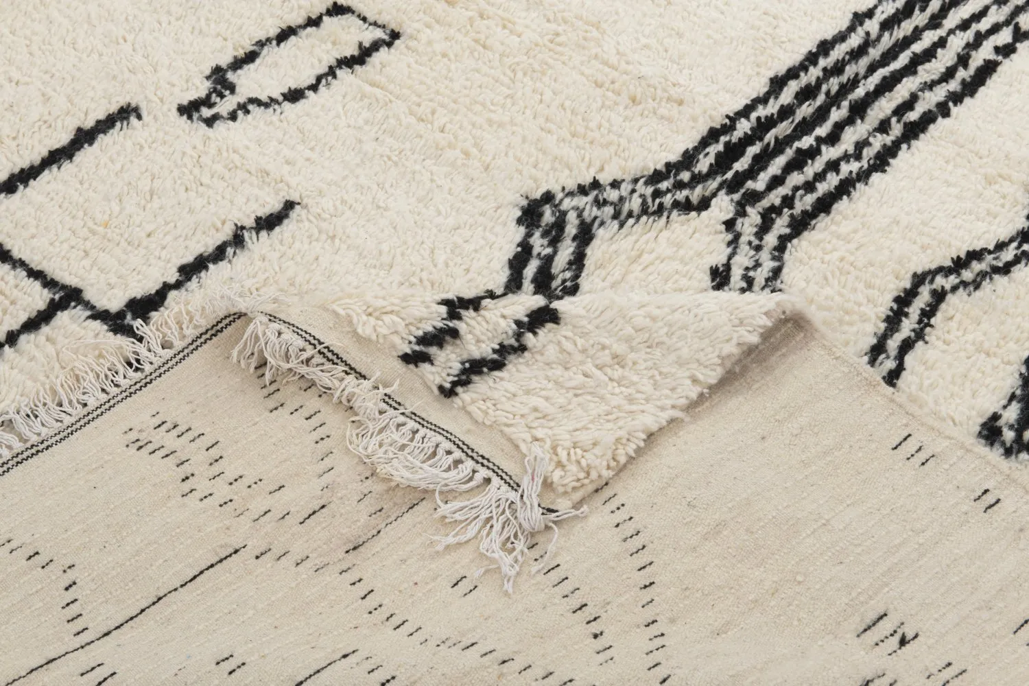 Kelim Marokkaanse Berber tapijt Azilal 300 x 190 cm