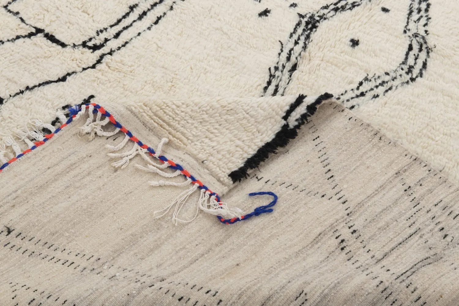 Kelim Marokkaanse Berber tapijt Azilal 300 x 190 cm