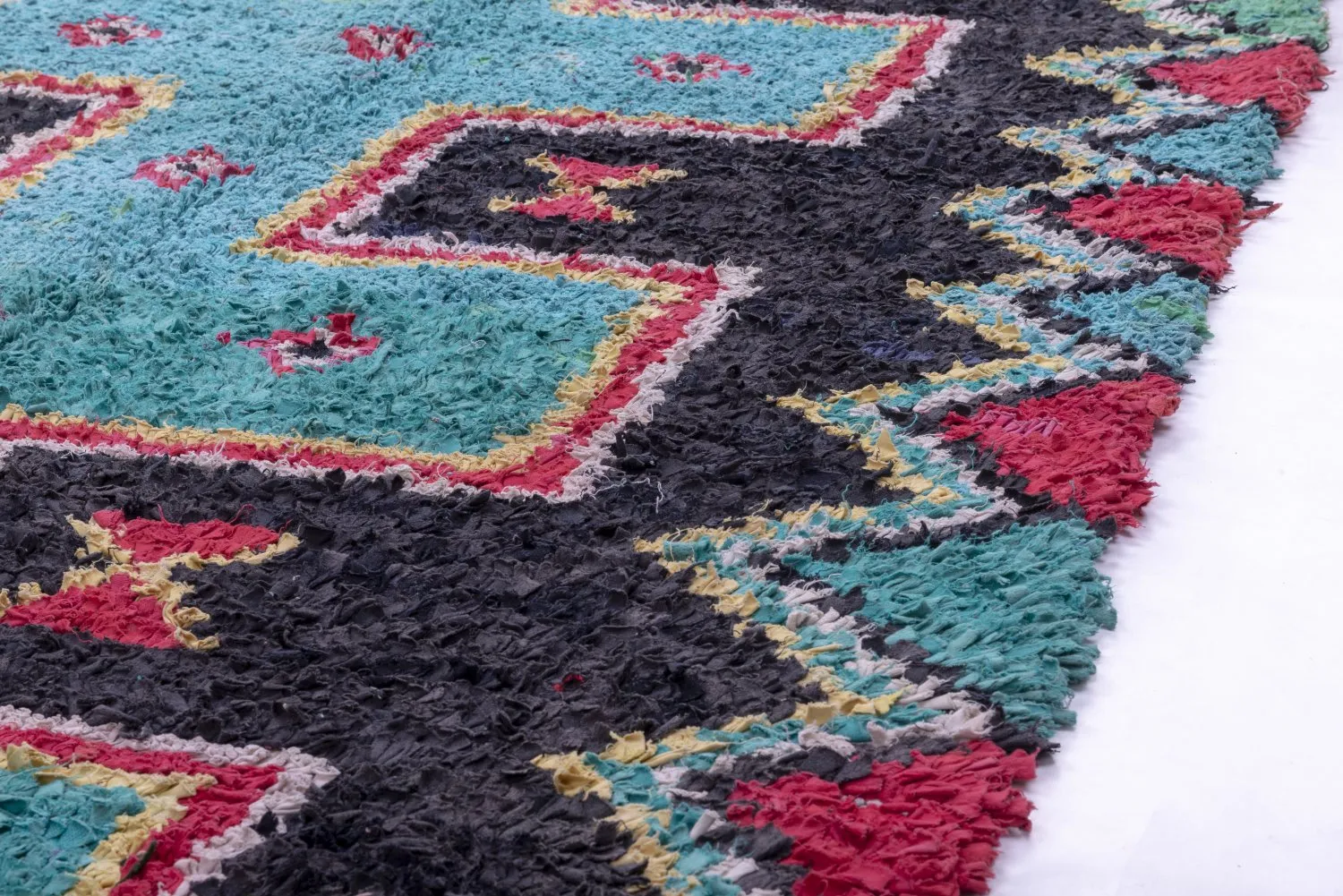 Marokkaanse Berber tapijt Boucherouite 310 x 160 cm