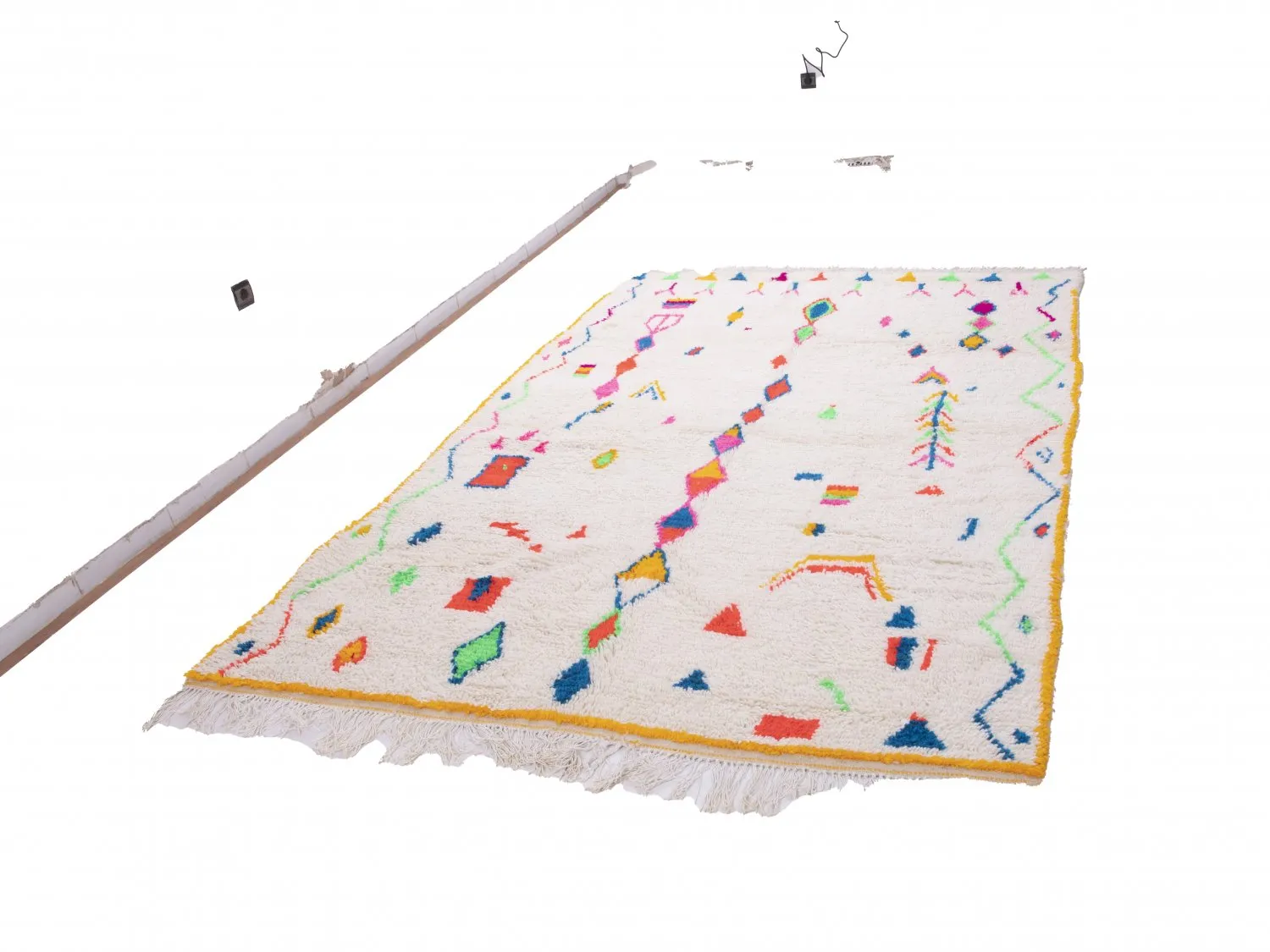 Kelim Marokkaanse Berber tapijt Azilal 290 x 190 cm