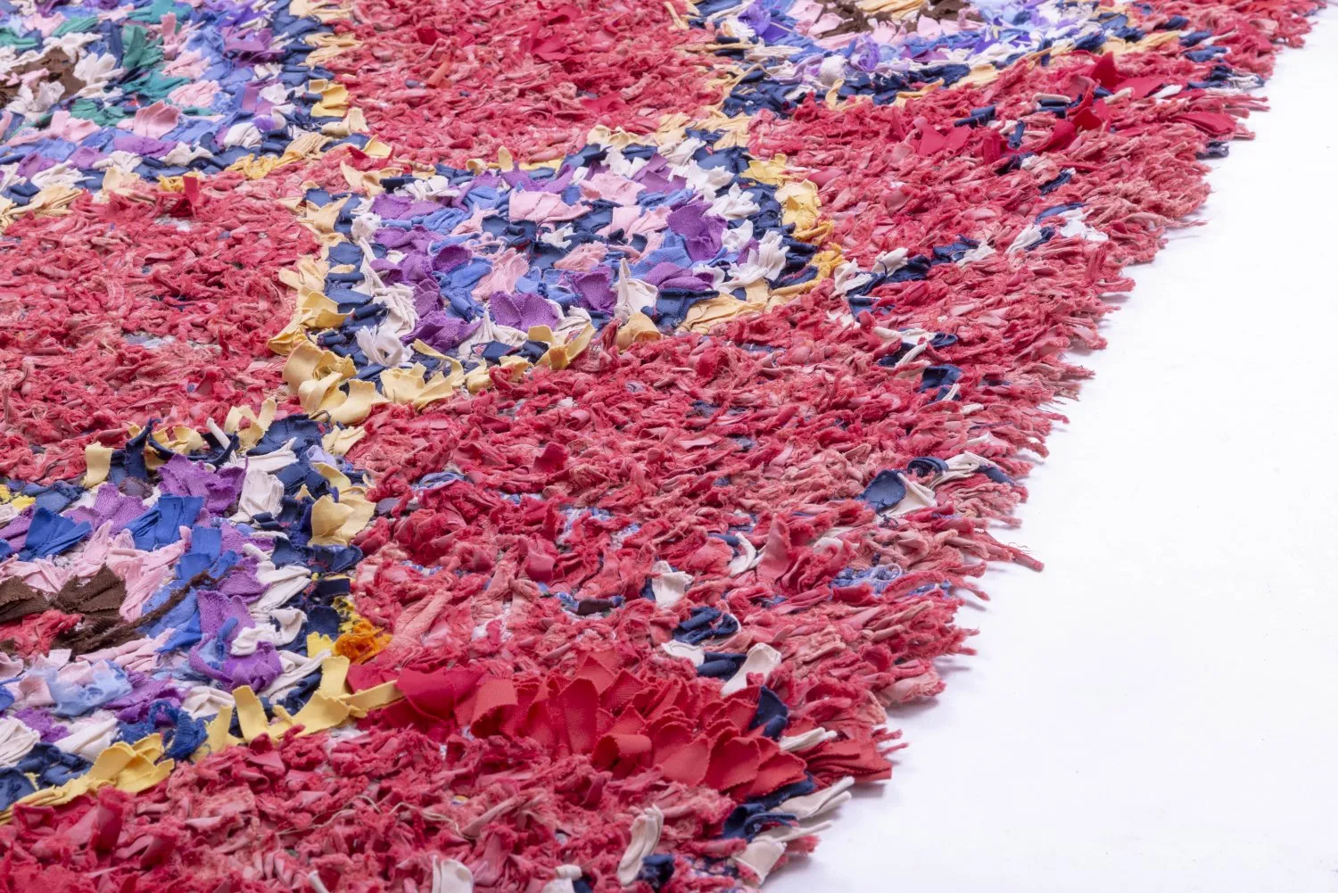 Marokkaanse Berber tapijt Boucherouite 315 x 135 cm
