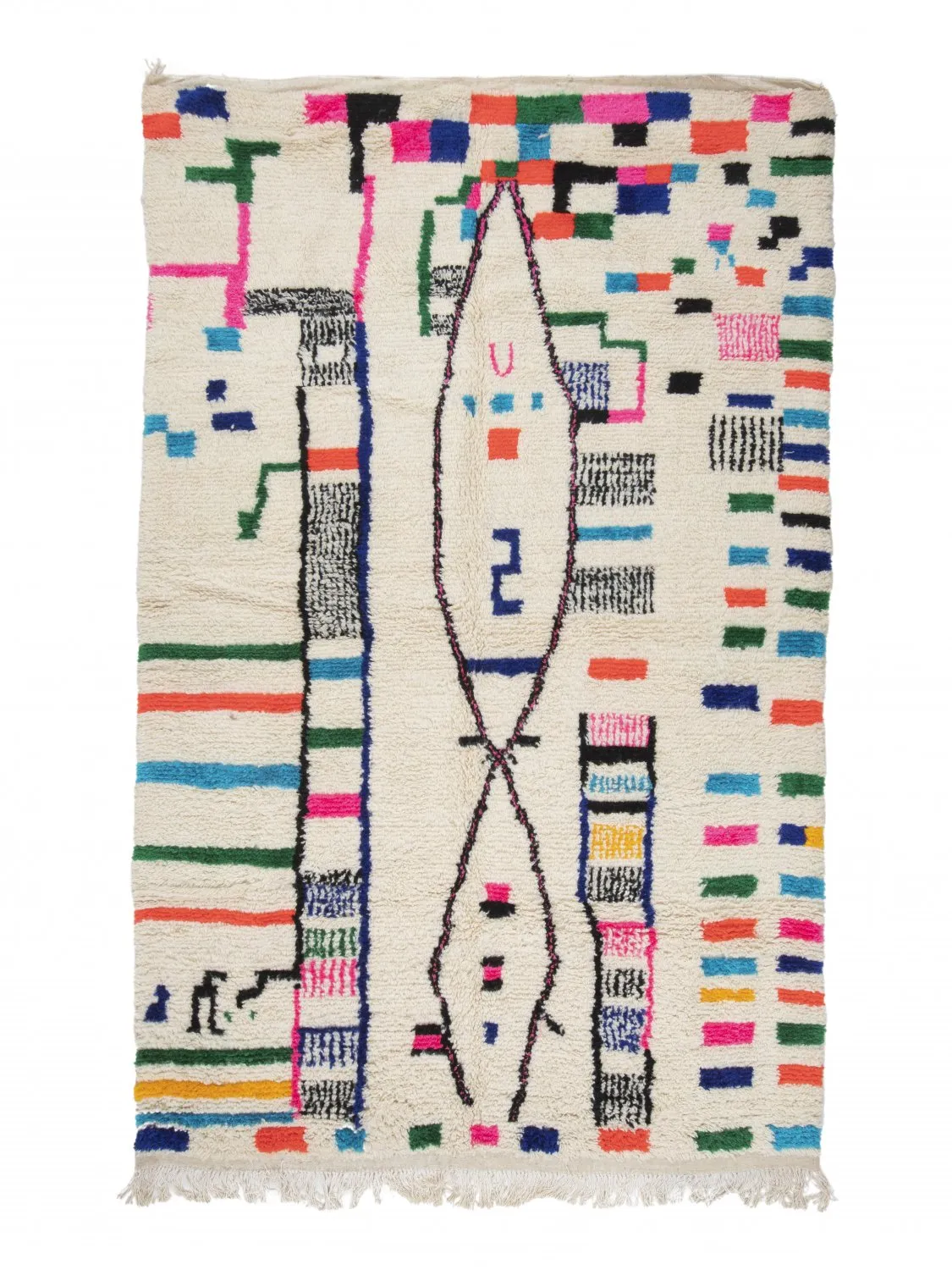 Kelim Marokkaanse Berber tapijt Azilal 320 x 200 cm