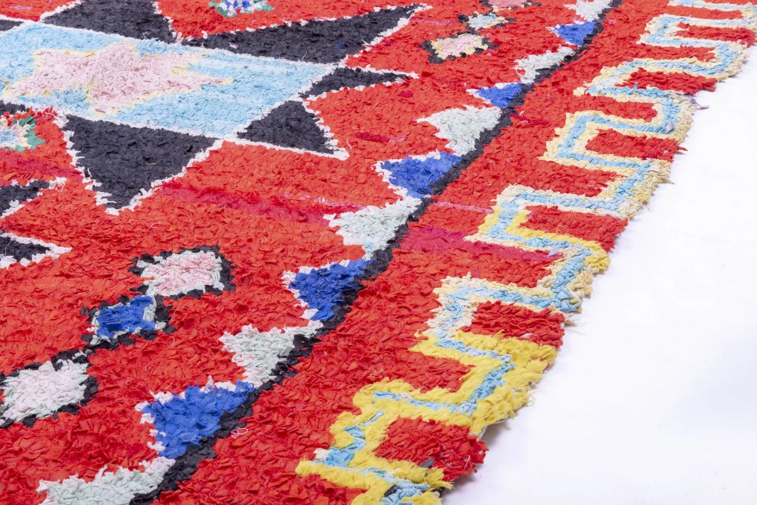 Marokkaanse Berber tapijt Boucherouite 275 x 170 cm