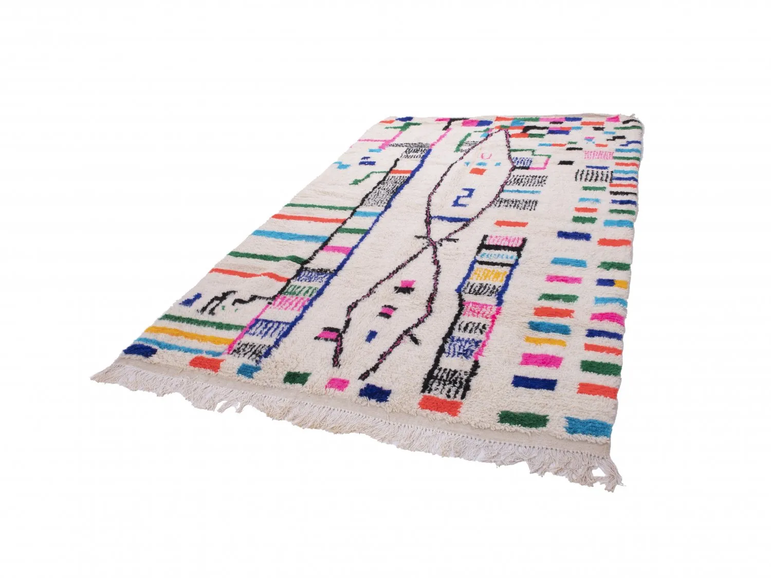Kelim Marokkaanse Berber tapijt Azilal 320 x 200 cm