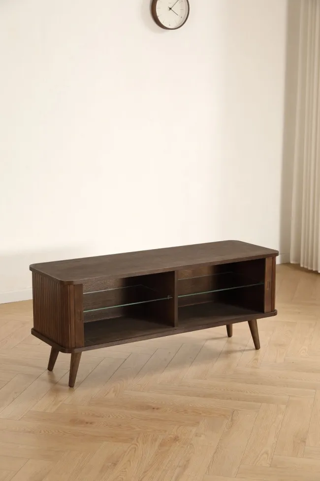 TV-meubel - Vento - 120 cm (okkernoot)