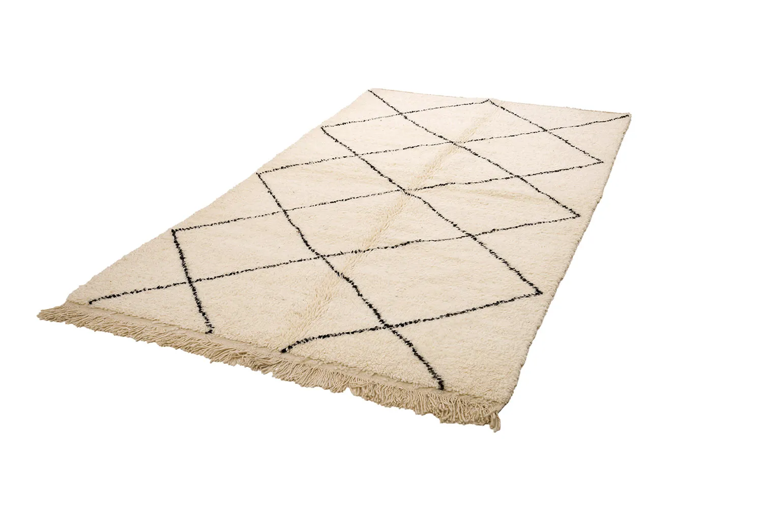 Kelim Marokkaanse Berber tapijt Beni Ouarain 155 x 275 cm